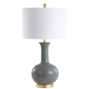 Brussels 27" Ceramic/Metal LED Table Lamp - JONATHAN Y